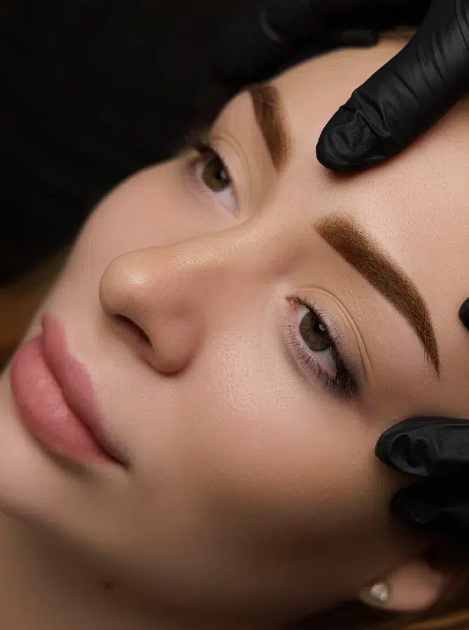 maquillage permanent sourcils salon lamanon ombre brows